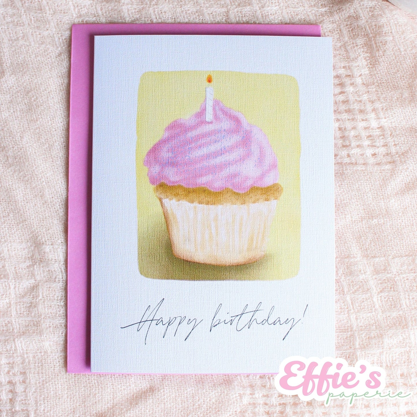 Cupcake Birthday Card