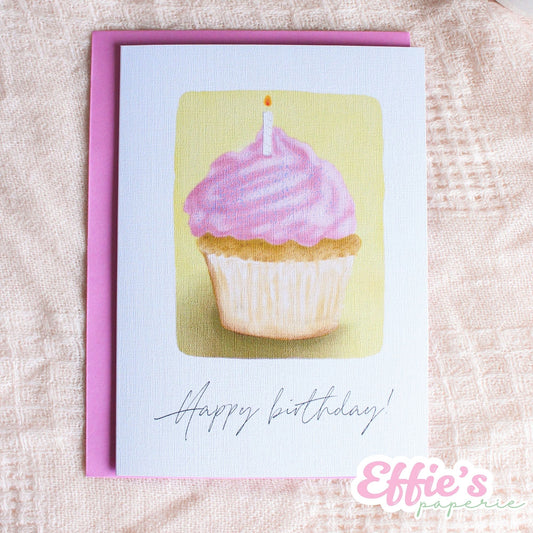 Cupcake Birthday Card