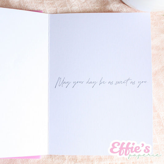 Cupcake Birthday Card