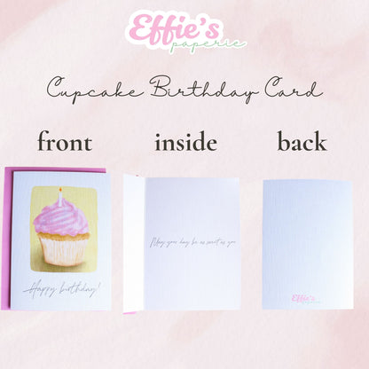 Cupcake Birthday Card