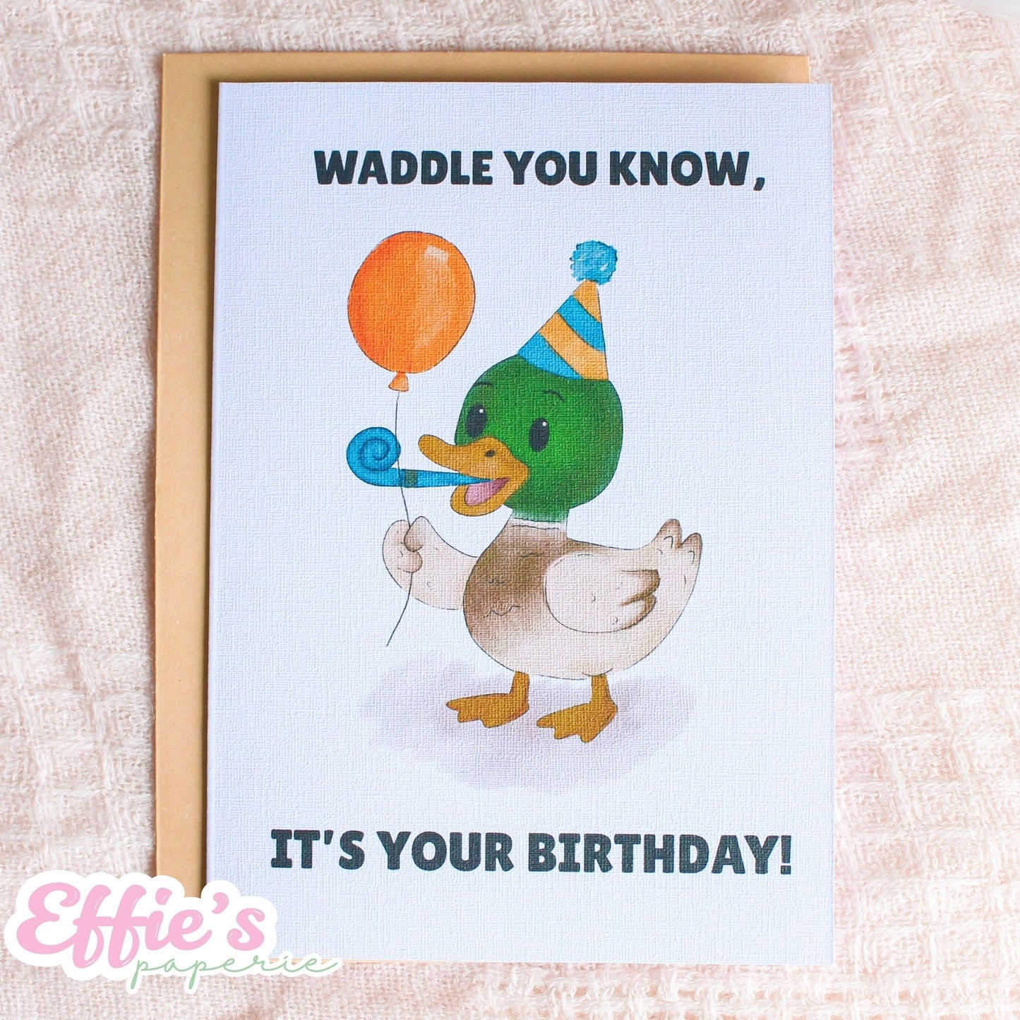 Duck Birthday Card