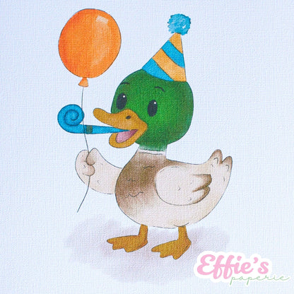 Duck Birthday Card