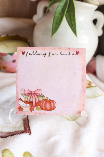 Falling for Books Sticky Note