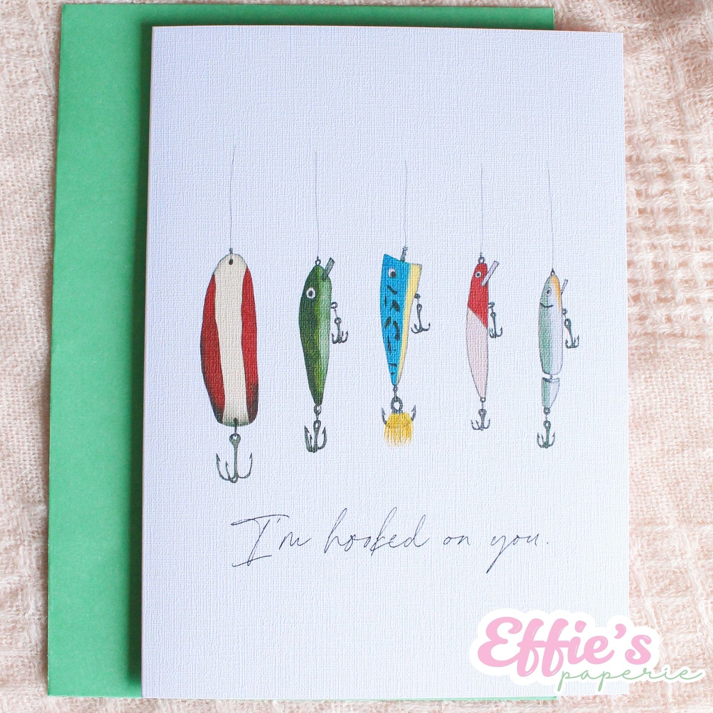 Fishing Lures Greeting Card