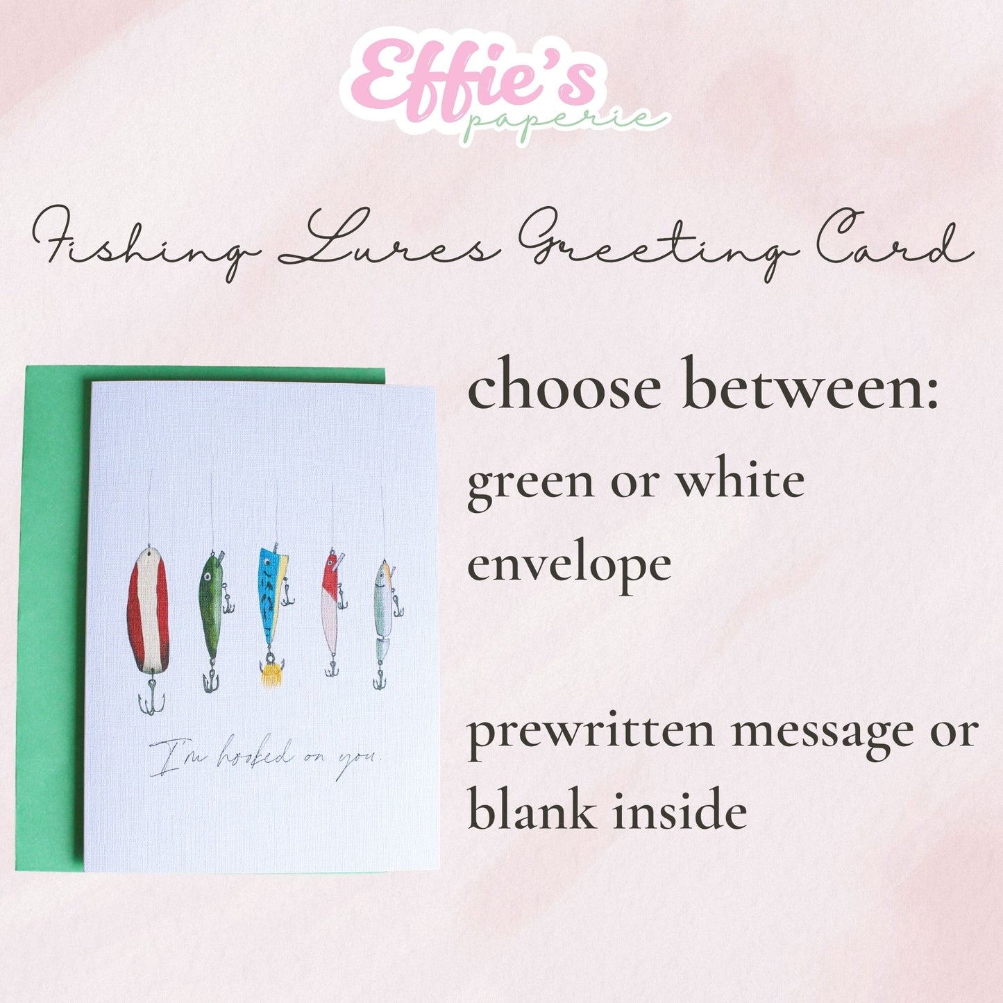 Fishing Lures Greeting Card