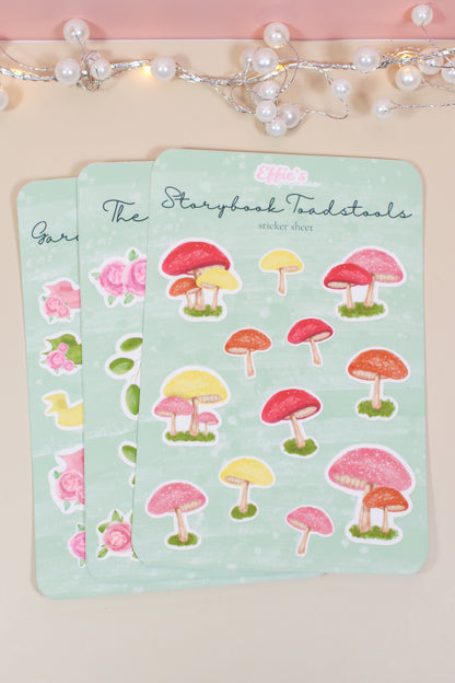 Garden Collection Matte Sticker Sheets