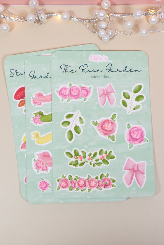 Garden Collection Matte Sticker Sheets