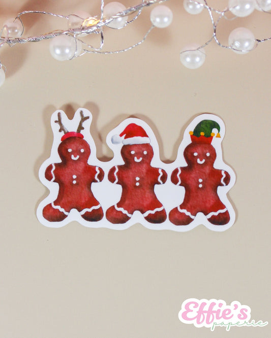 Gingerbread Friends Sticker