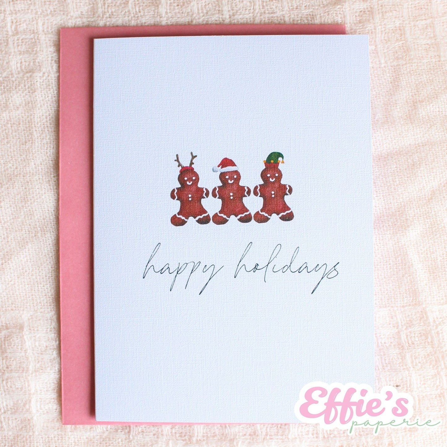 Gingerbread Holiday Card