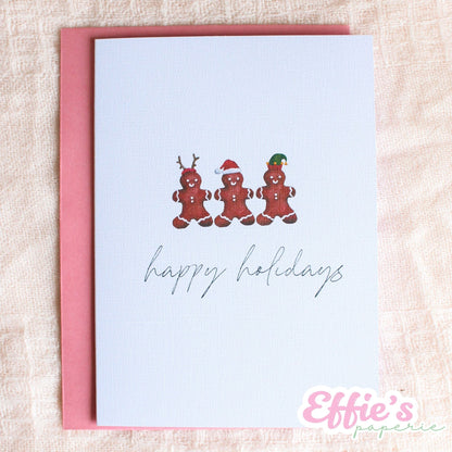 Gingerbread Holiday Card