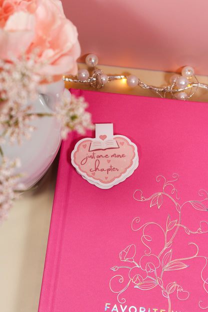 Just One More Chapter Magnetic Bookmark