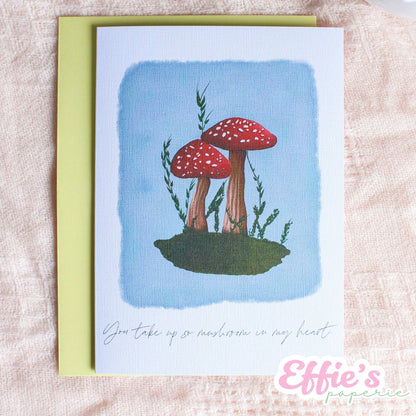 Mushroom Love Card
