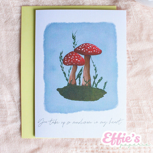 Mushroom Love Card
