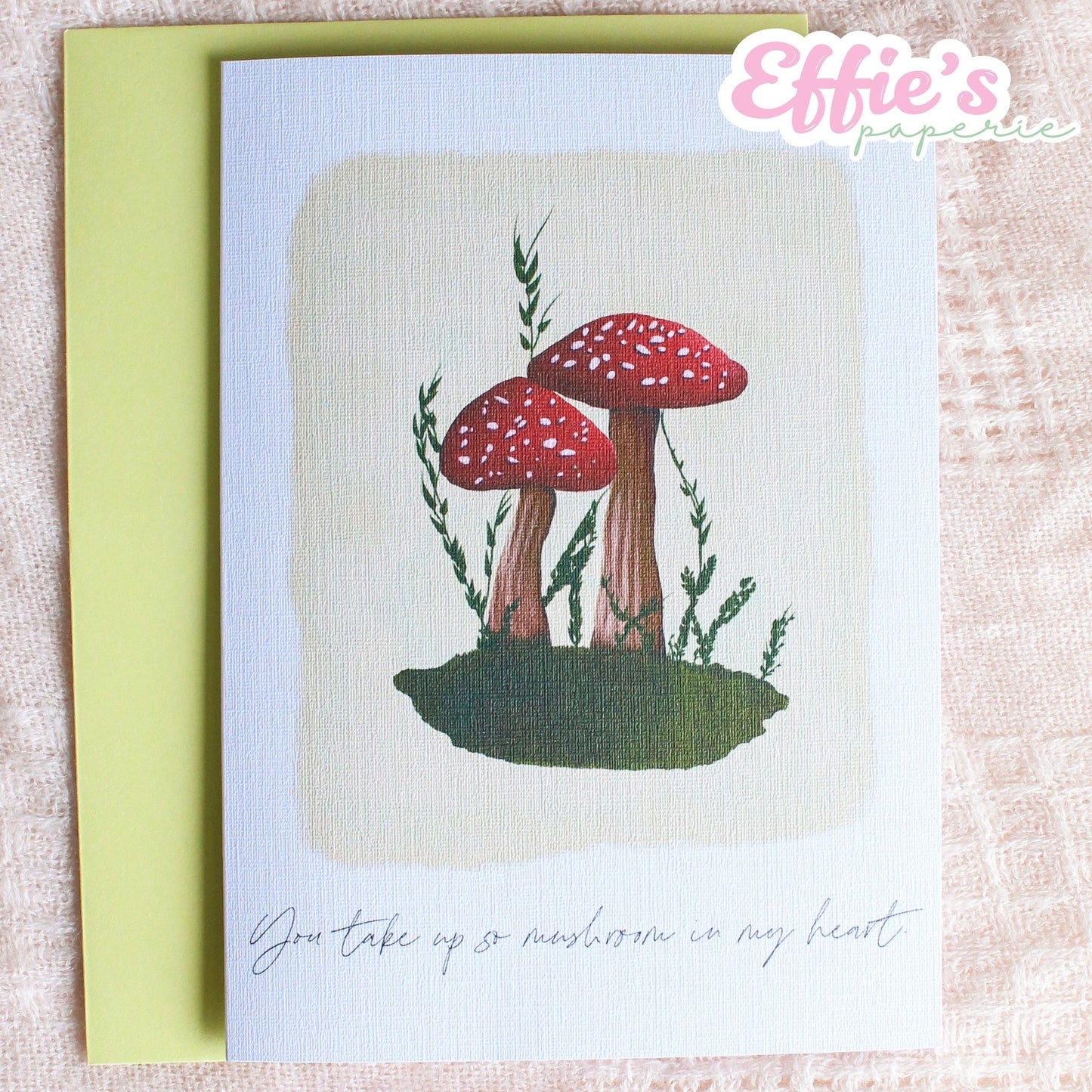 Mushroom Love Card