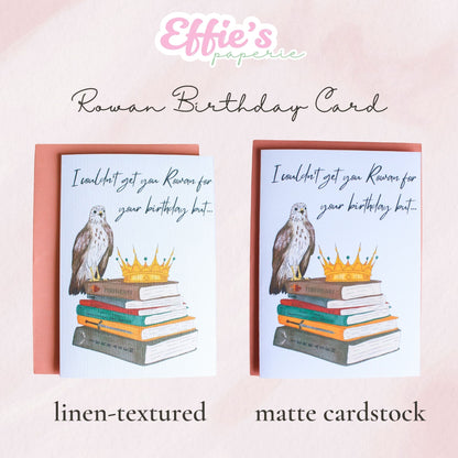 Rowan Birthday Card