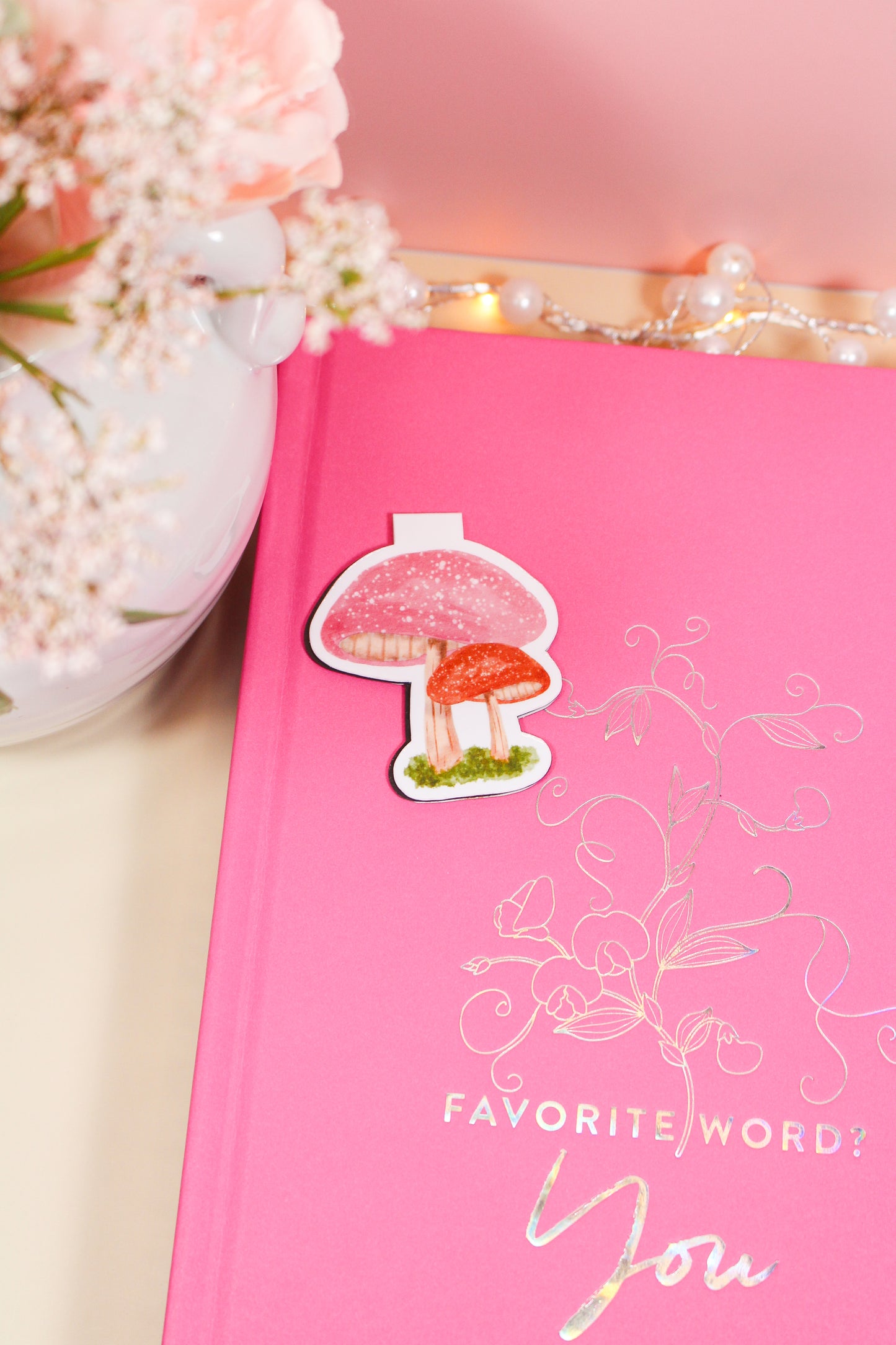 Storybook Toadstool Magnetic Bookmark