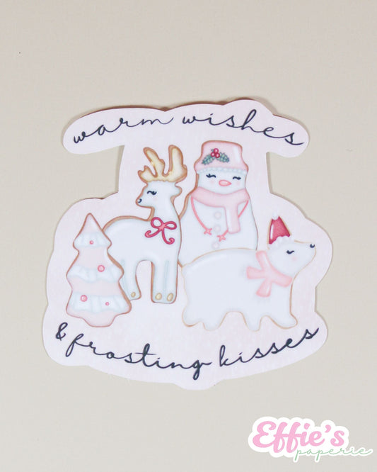Warm Wishes & Frosting Kisses Sticker