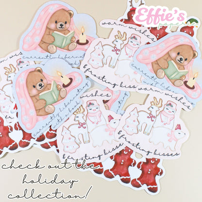 Warm Wishes & Frosting Kisses Sticker