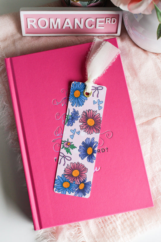 Whimsical Floral Bookmark
