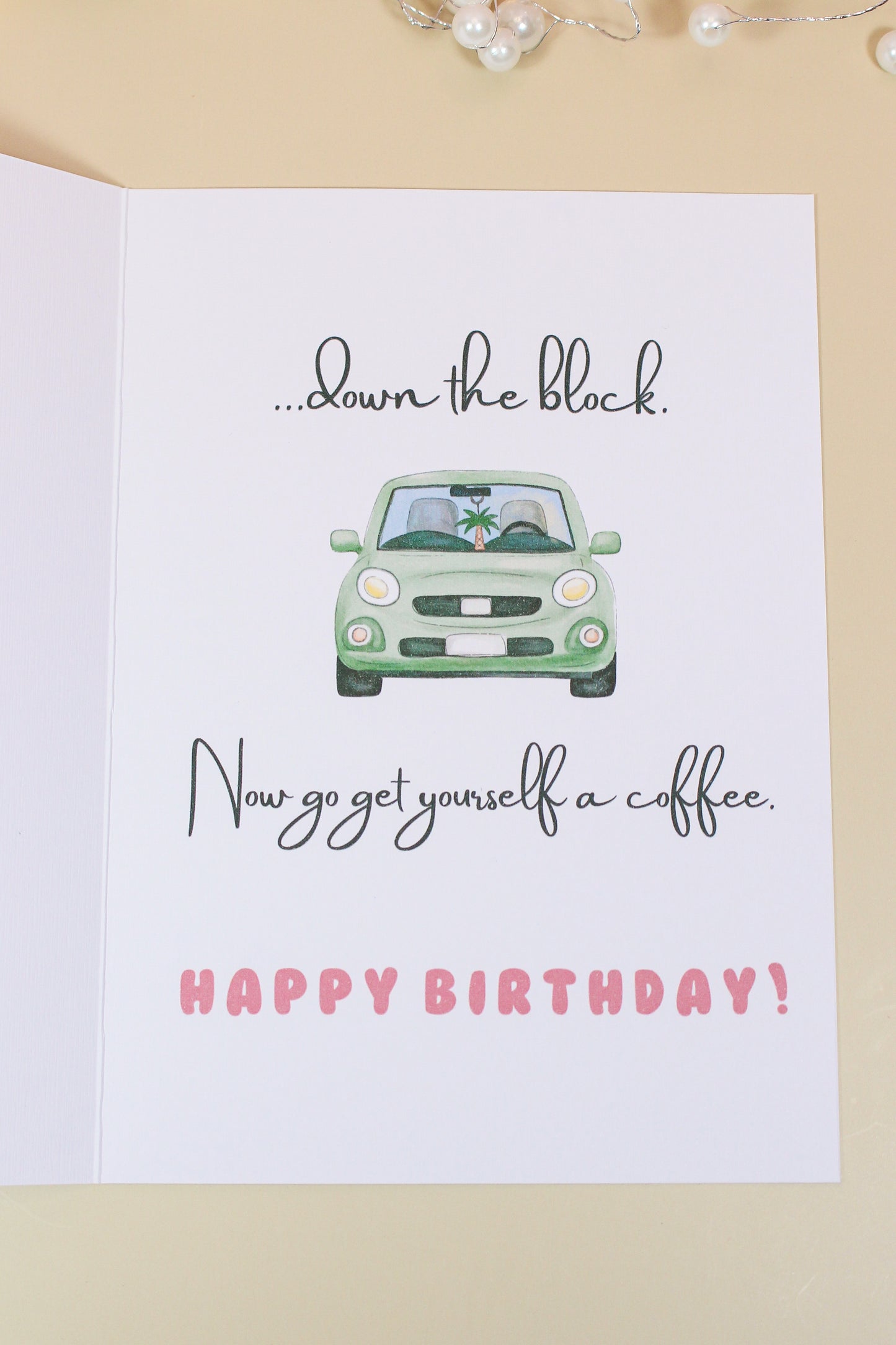 You Deserve a Cruise Birthday Card