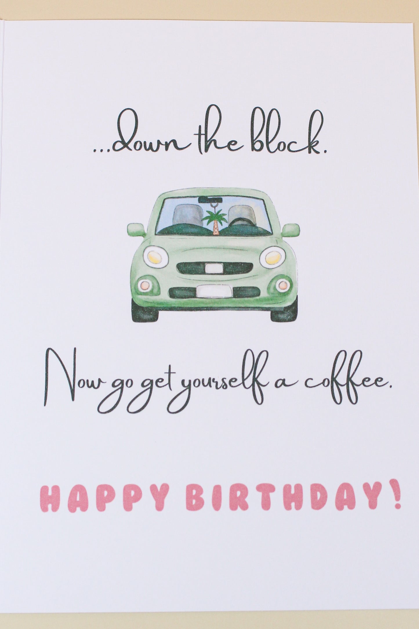 You Deserve a Cruise Birthday Card